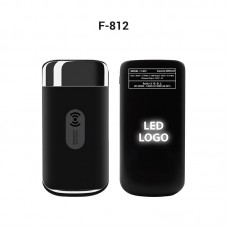 8000mAh PowerGlowave LED LOGO Wireless Charging Powerbank